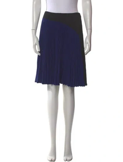 Pre-owned Prada 2014 Knee-length Skirt In Blue