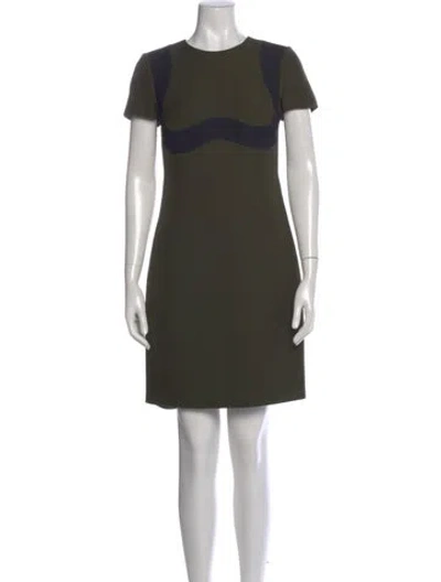 Pre-owned Prada 2014 Mini Dress In Multi