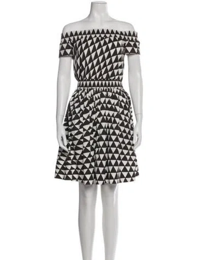 Pre-owned Prada 2014 Mini Dress In Multi
