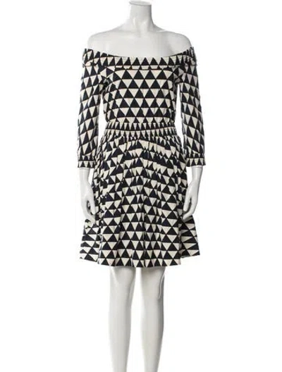Pre-owned Prada 2014 Mini Dress In Multi