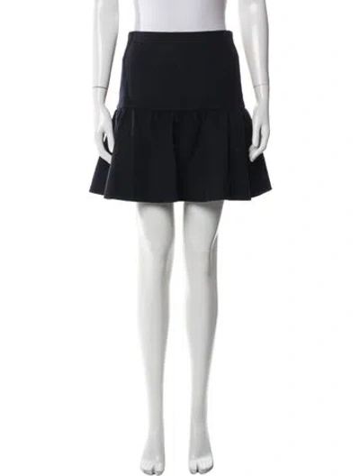 Pre-owned Prada 2014 Mini Skirt In Blue