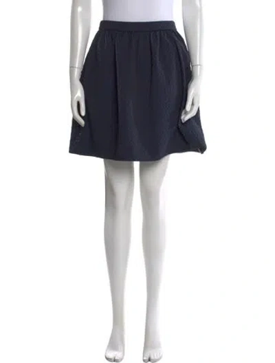 Pre-owned Prada 2014 Mini Skirt In Blue