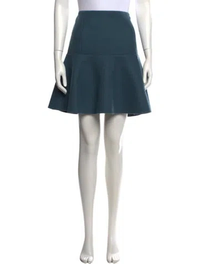 Pre-owned Prada 2014 Mini Skirt In Blue