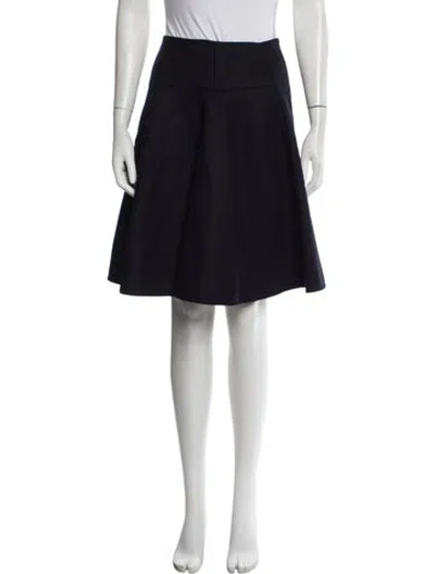 Pre-owned Prada 2014 Mini Skirt In Blue