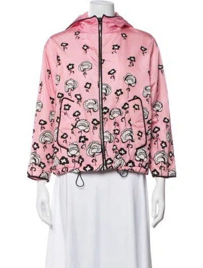 Pre-owned Prada 2014 Nylon Jacket In Pink