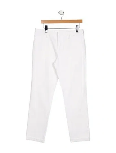 Pre-owned Prada 2014 Pants In White