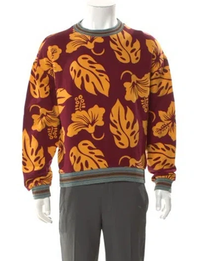 Pre-owned Prada 2014 Printed Pullover In Multi