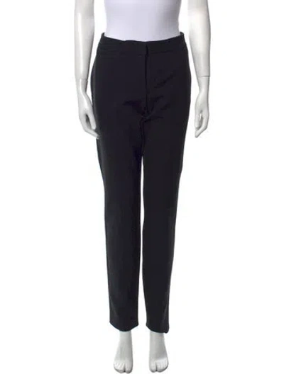 Pre-owned Prada 2014 Skinny Leg Pants In Black