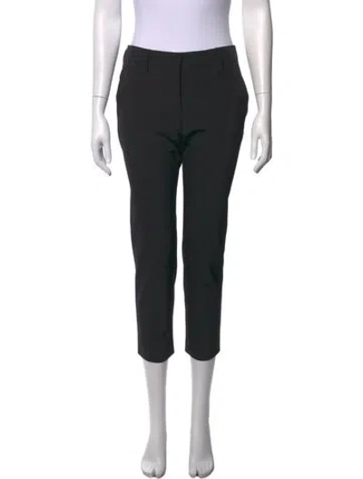 Pre-owned Prada 2014 Straight Leg Pants In Black
