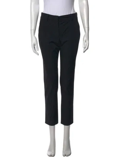 Pre-owned Prada 2014 Straight Leg Pants In Black