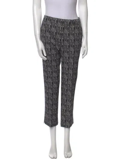 Pre-owned Prada 2014 Straight Leg Pants In Gray