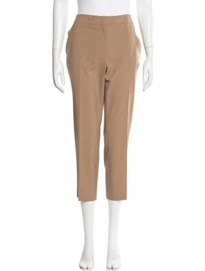 Pre-owned Prada 2014 Straight Leg Pants In Neutral