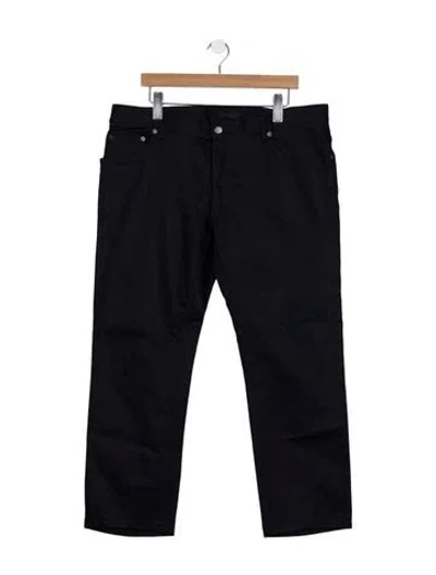 Pre-owned Prada 2014 Straight-leg Jeans In Blue
