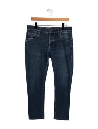 Pre-owned Prada 2014 Straight-leg Jeans In Blue