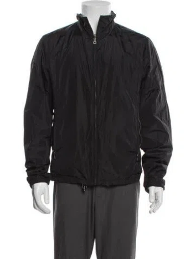 Pre-owned Prada 2014 Windbreaker In Black