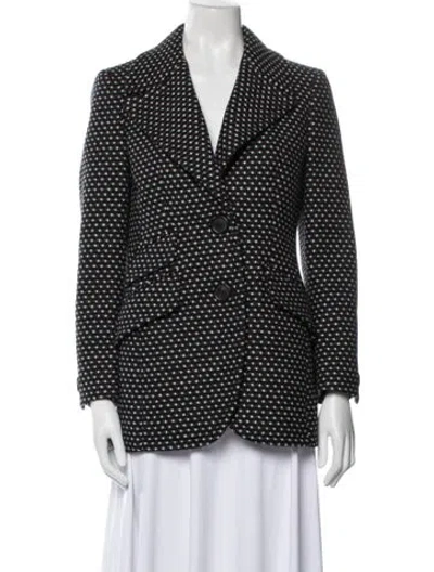 Pre-owned Prada 2014 Wool Jacket In Black