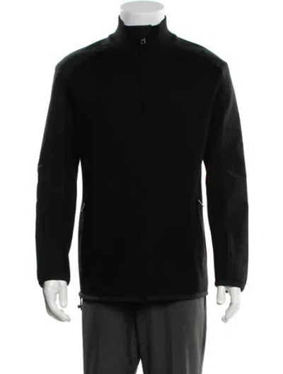 Pre-owned Prada 2014 Wool Jacket In Black