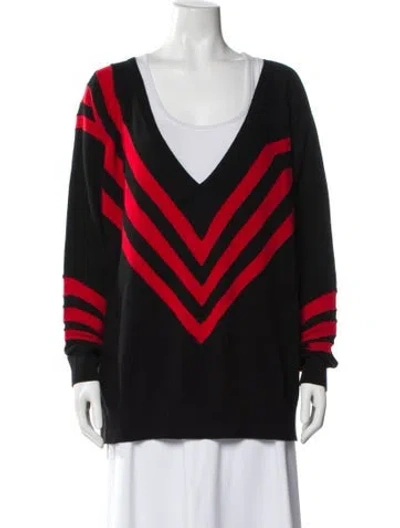 Pre-owned Prada 2014 Wool Sweater In Black