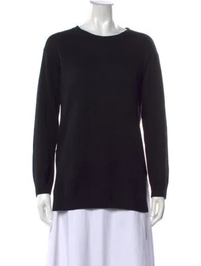 Pre-owned Prada 2014 Wool Sweater In Black