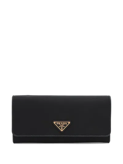 Pre-owned Prada 2015-2024 Triangle-logo Wallet