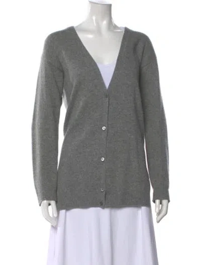 Pre-owned Prada 2015 Cashmere Sweater In Gray