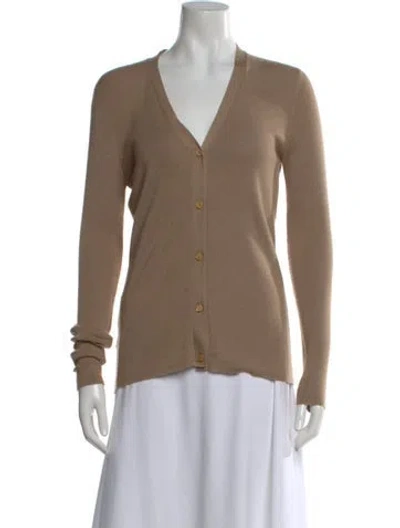 Pre-owned Prada 2015 Cashmere Sweater In Neutral