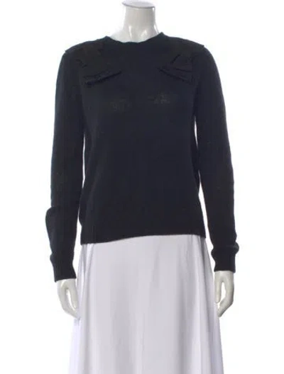Pre-owned Prada 2015 Crew Neck Sweater In Black