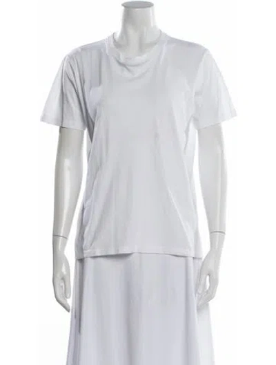 Pre-owned Prada 2015 Crew Neck T-shirt In White
