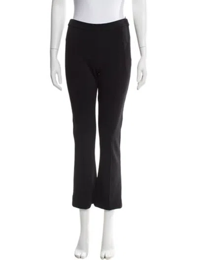 Pre-owned Prada 2015 Flared Pants In Black