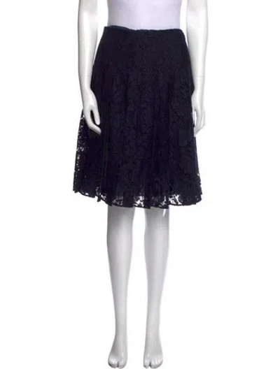 Pre-owned Prada 2015 Knee-length Skirt In Blue