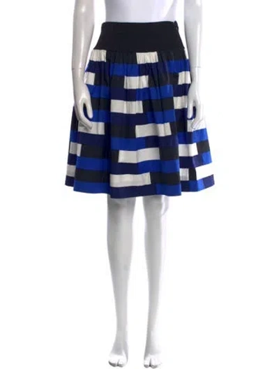 Pre-owned Prada 2015 Knee-length Skirt In Blue