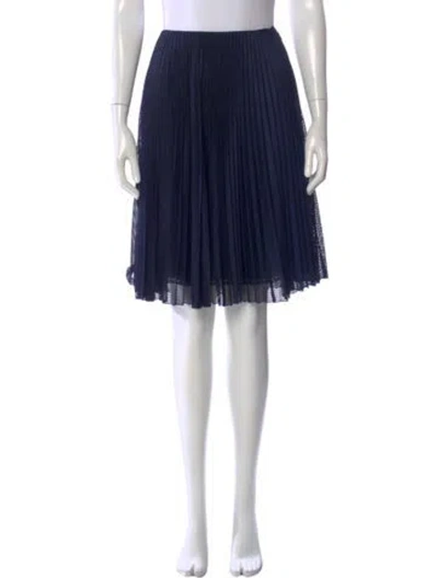 Pre-owned Prada 2015 Knee-length Skirt In Blue