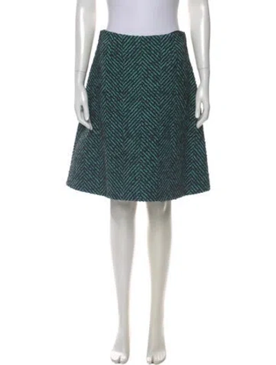 Pre-owned Prada 2015 Knee-length Skirt In Multi