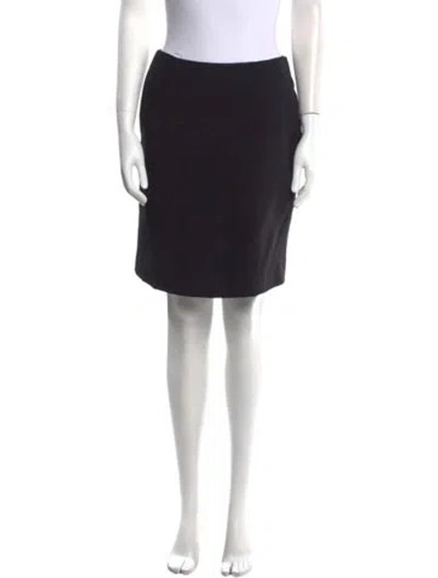 Pre-owned Prada 2015 Mini Skirt In Black