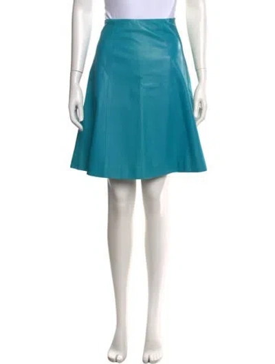 Pre-owned Prada 2015 Mini Skirt In Blue