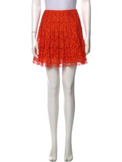 Pre-owned Prada 2015 Mini Skirt In Orange