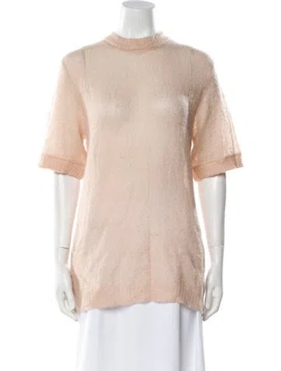 Pre-owned Prada 2015 Mohair Sweater In Neutral