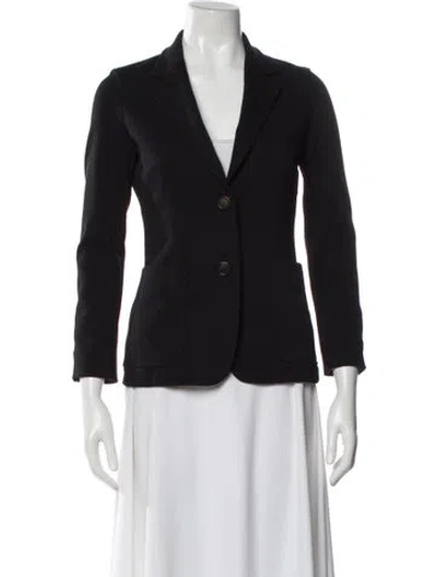 Pre-owned Prada 2015 Nylon Blazer In Black