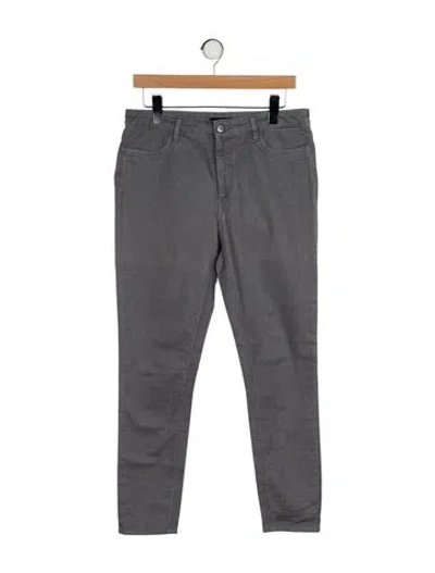 Pre-owned Prada 2015 Skinny Jeans In Gray