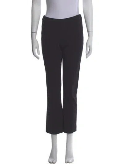 Pre-owned Prada 2015 Straight Leg Pants In Black