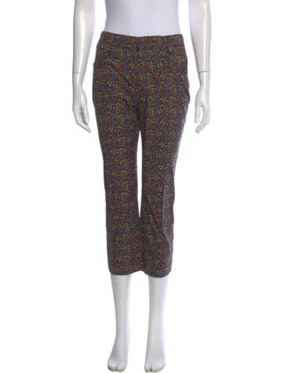 Pre-owned Prada 2015 Straight Leg Pants In Black