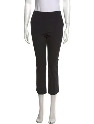 Pre-owned Prada 2015 Straight Leg Pants In Black