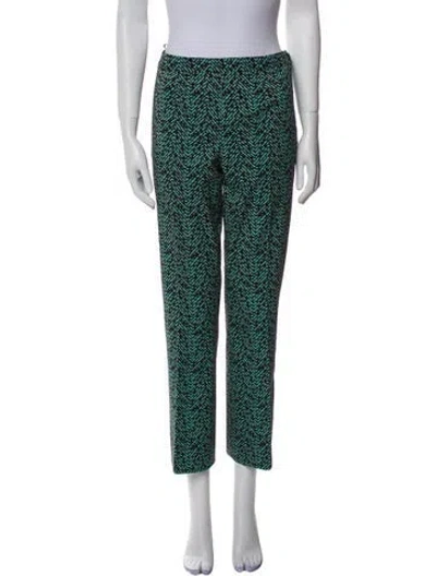 Pre-owned Prada 2015 Straight Leg Pants In Multi