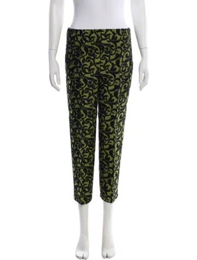 Pre-owned Prada 2015 Straight Leg Pants In Multi