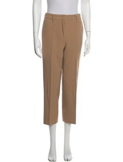 Pre-owned Prada 2015 Straight Leg Pants In Neutral