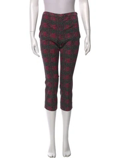 Pre-owned Prada 2015 Straight Leg Pants In Pink