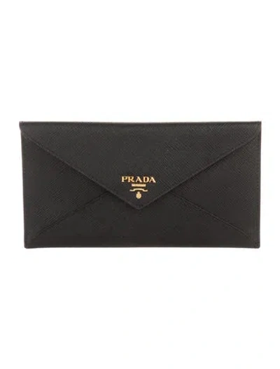Pre-owned Prada 2015 Wallet In Black