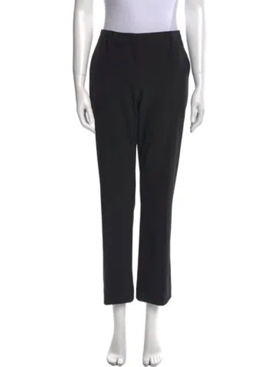 Pre-owned Prada 2015 Wide Leg Pants In Black