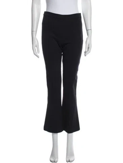 Pre-owned Prada 2015 Wide Leg Pants In Black