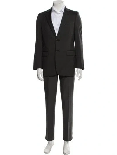 Pre-owned Prada 2015 Wool Blazer In Gray